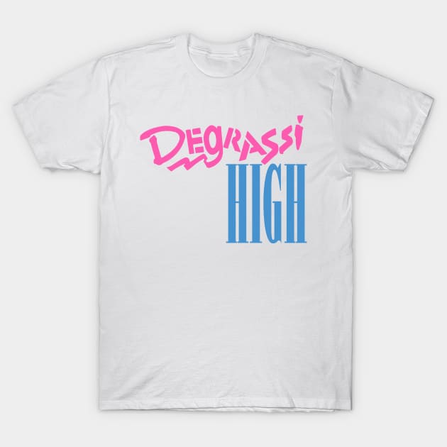 Degrassi High Logo T-Shirt by Alarm Creative